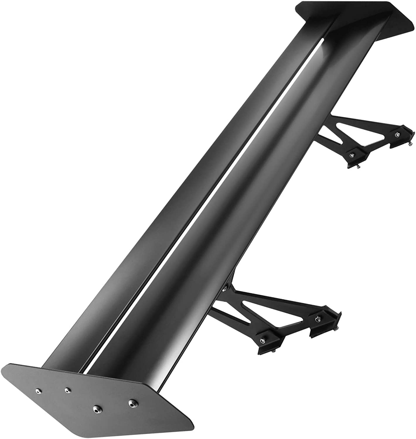 Mophorn GT Wing Spoiler 43.3inch Adjustable Universal Lightweight Aluminum Car Rear Spoiler Wing,Racing Spoiler BGW/JDM Drift 